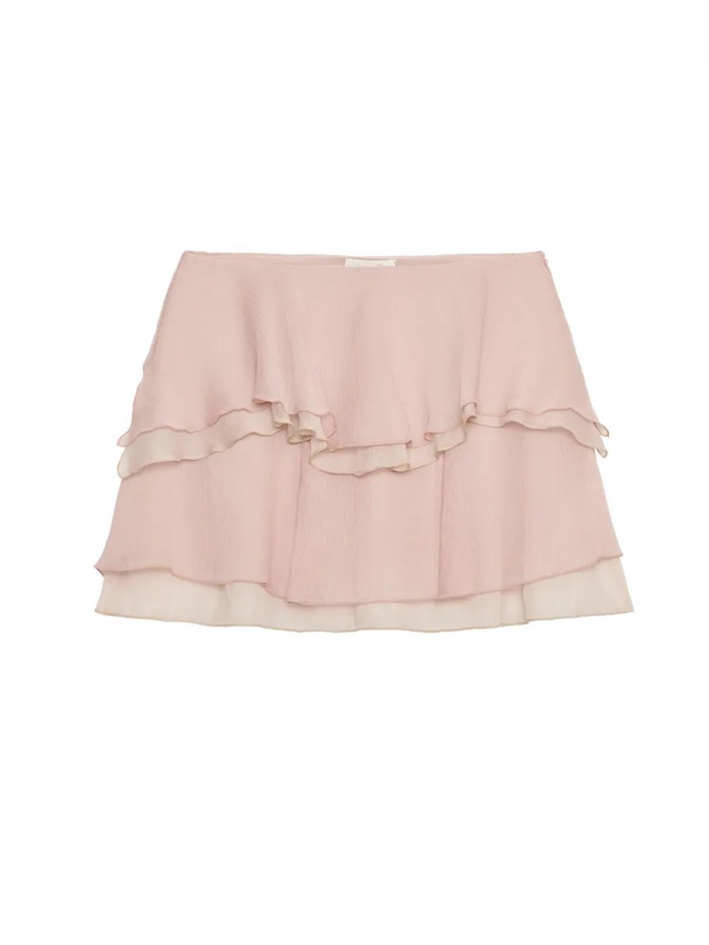 Zara Ruffled Mini Skirt - Picture 9 of 14